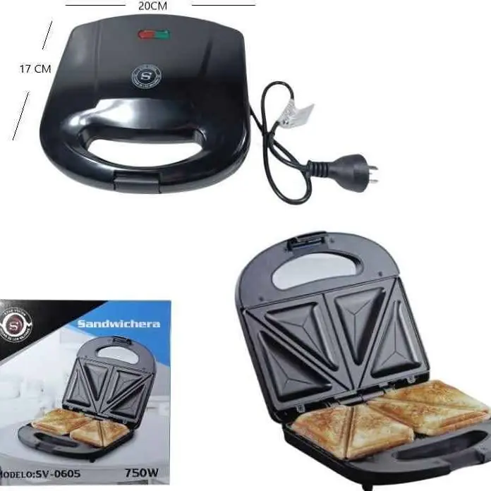 Sandwichera antiadherente 750W star vision