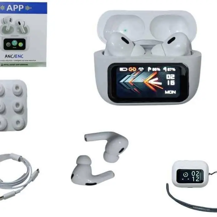 Auricuilar bluetooht con PANTALLAA9PROAPP