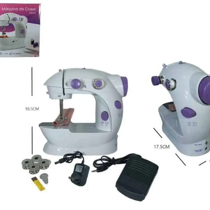 Maquina de coser A220V y pila incluye fuente
