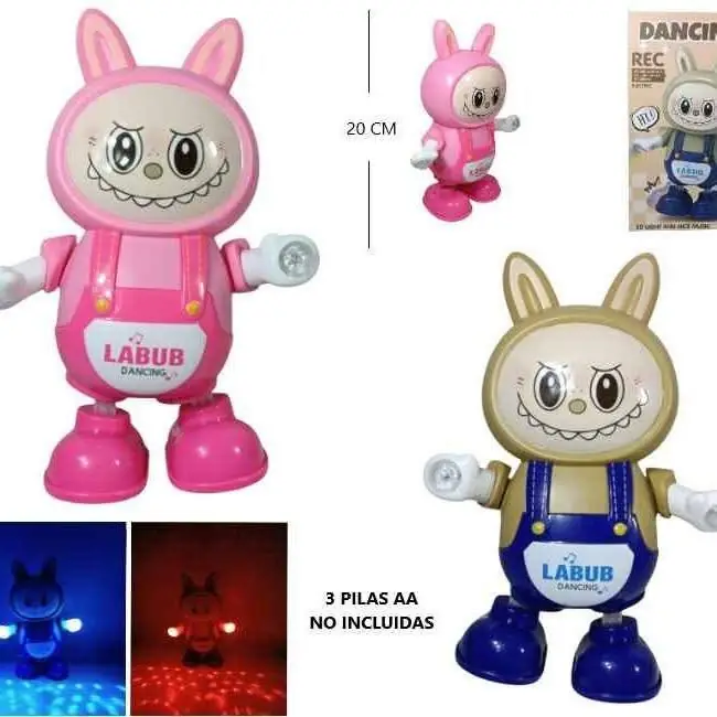 Juguete labubu bailarin/canta