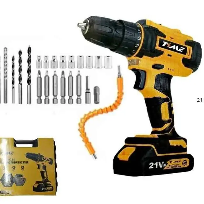 Taladro inalambrico 2BAT. 21V C-59509