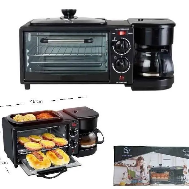 Maquina de desayuno 3 en 1