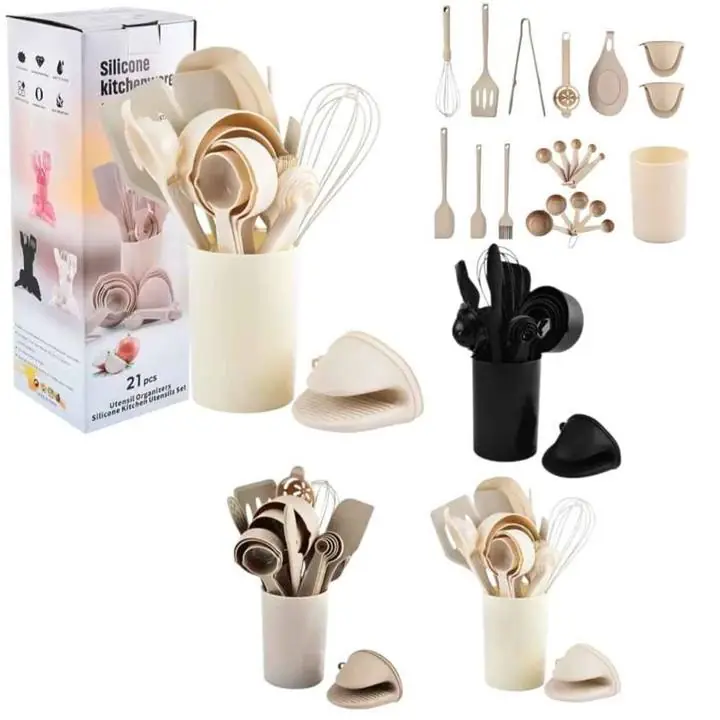 Set utensilio silicona x 21PCSSS21