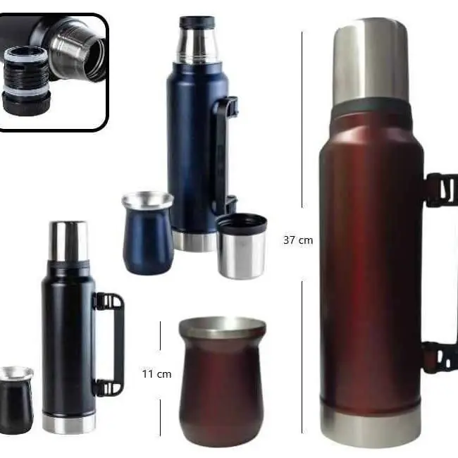 Termo 1400ML con mate 236ML