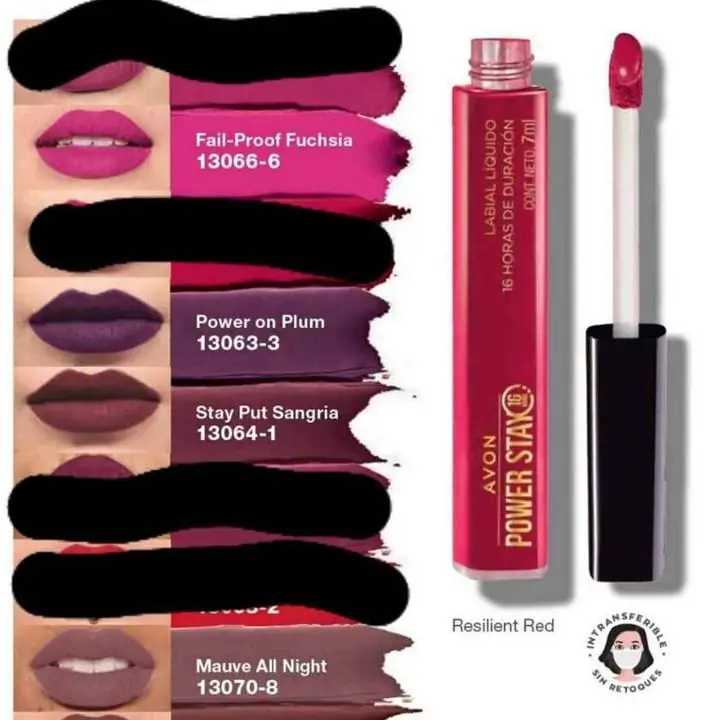 Labiales intranferibles Avon