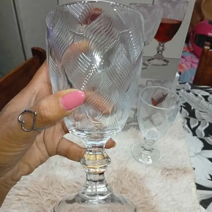 6 Copas marca Mónaco gruesa