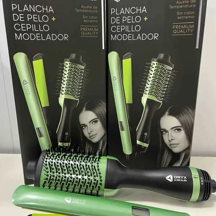 Plancha 450° cepillo secador