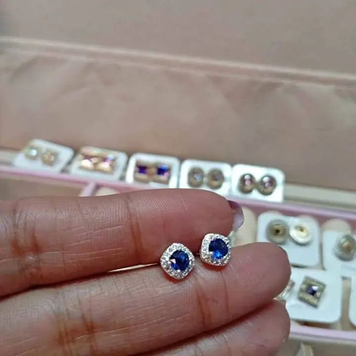 Aros bañando en plata 925