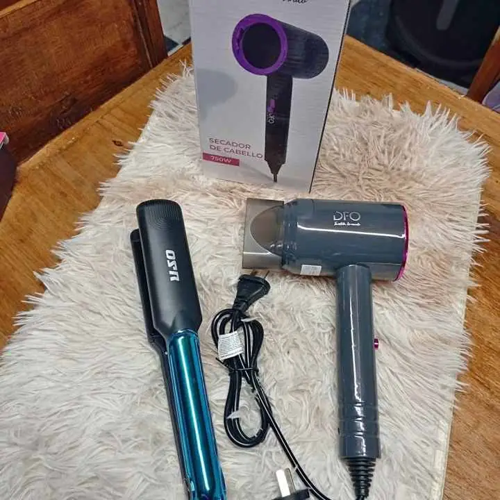 Combo planchita y secador