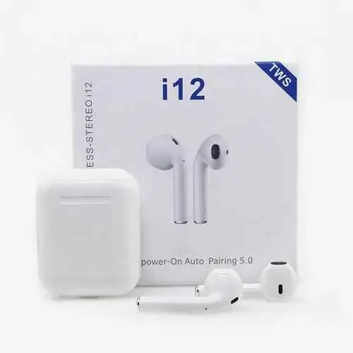 Auriculares I12 tws bluetooth 5.0