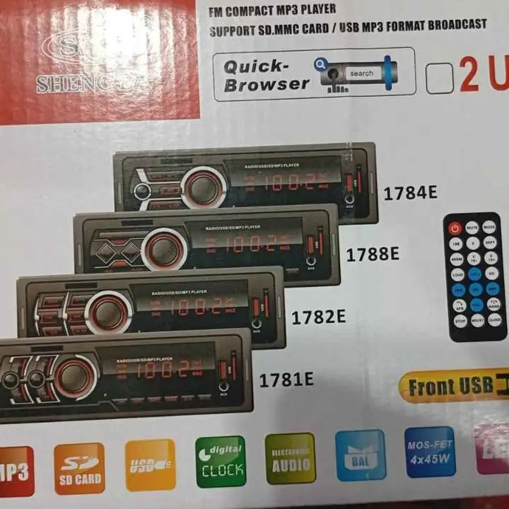 Estereo para auto fijo