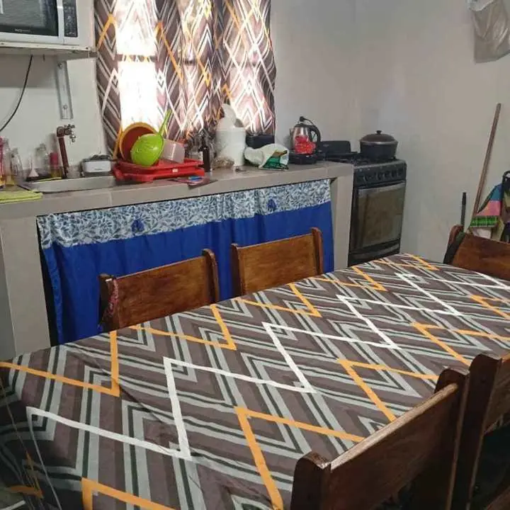 Combos cortina +mantel Cortinas 1,10x1,10 Mantel2x1,20