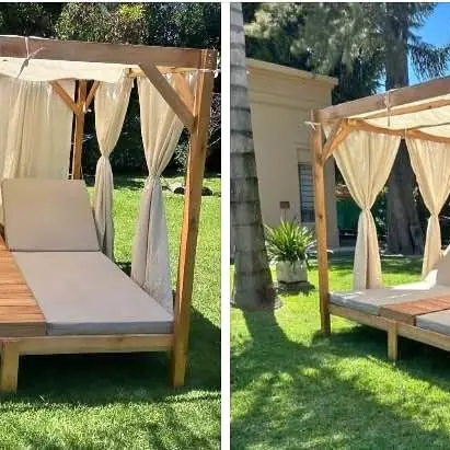 Regalo dia de la madre Pergolas/ cama balinesas