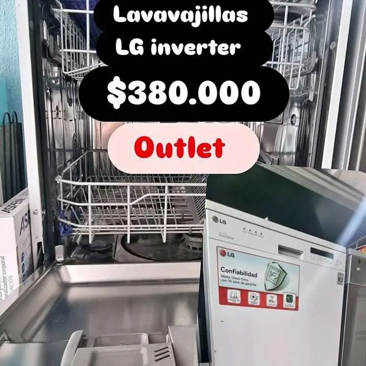 Último! lavavajilla LG inverter