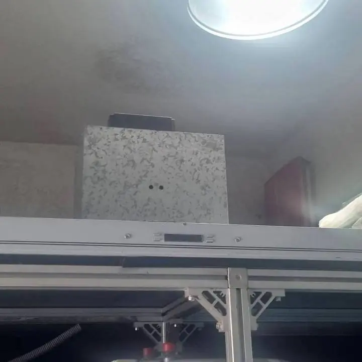 Campana extractor de acero inox