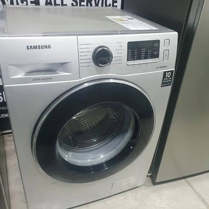 Heladeras y lavarropas Samsung