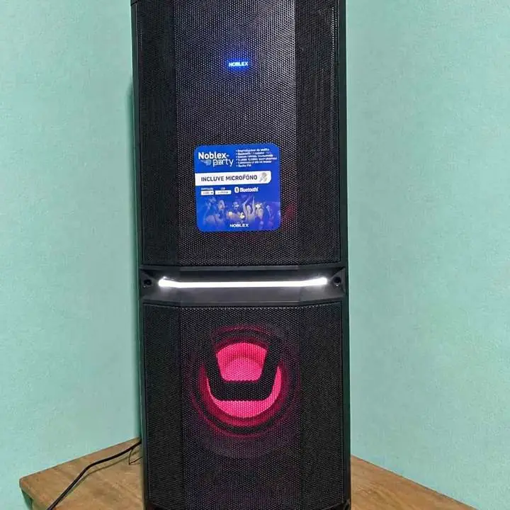 Equipo de música Noblex MNT670 + Micrófono + funcionando