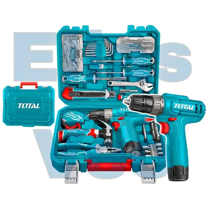 Kit atornillador 20nm 12v con 148 herramientas total