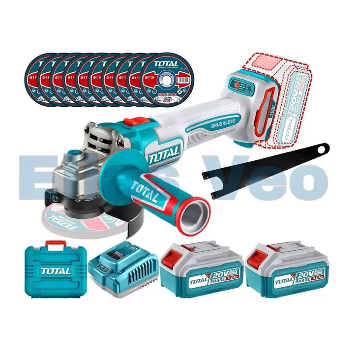 Kit amoladora 1000w total