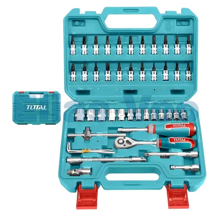Kit maletin juego de herramientas 46 piezas total