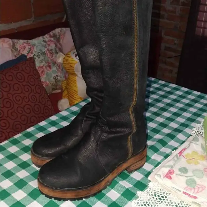 Botas de cuero