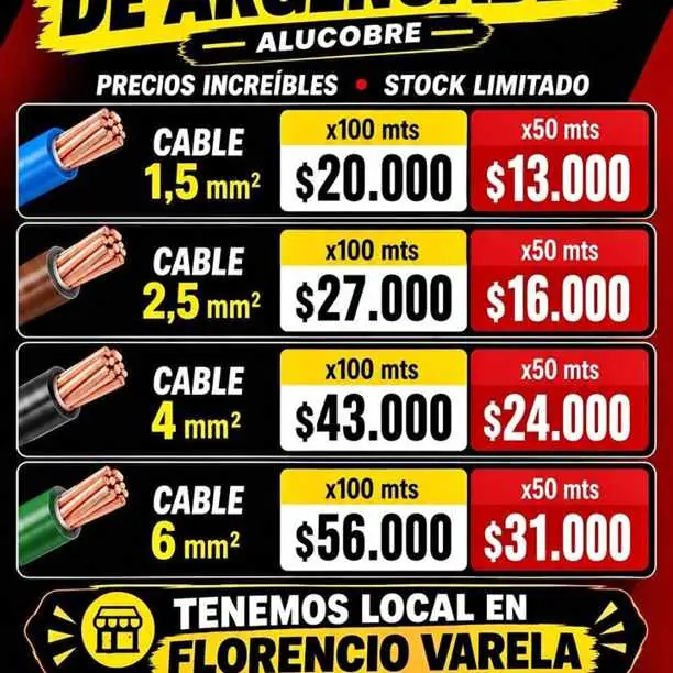 Remate de cables florencio varela