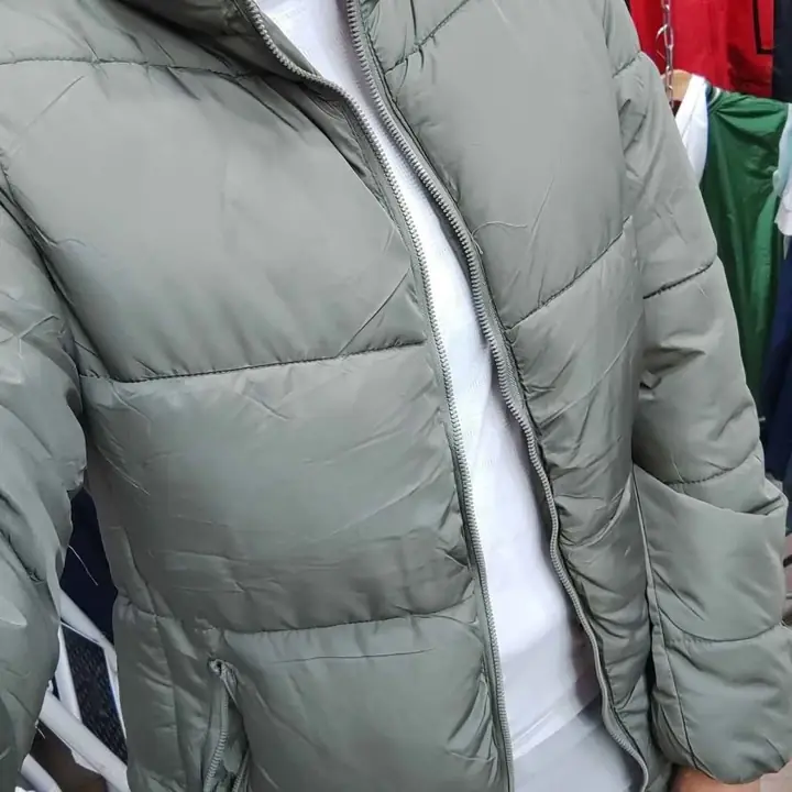 Campera con piel puffer