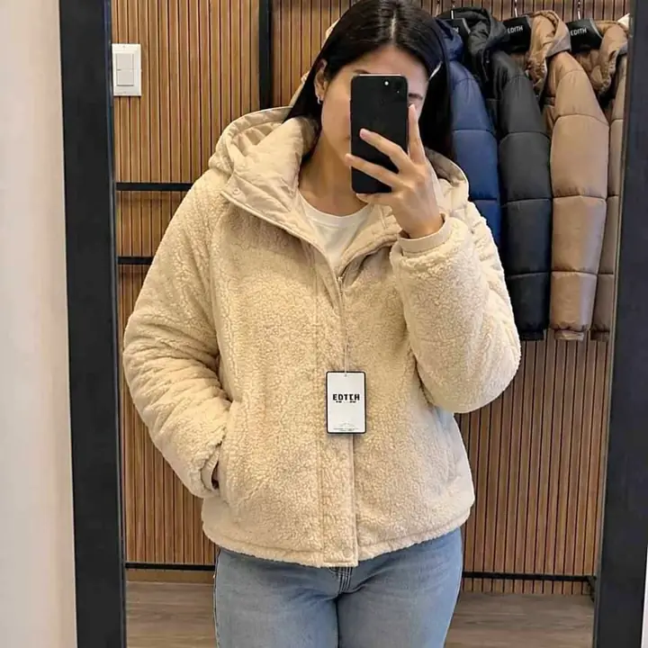 Campera rever de peluche