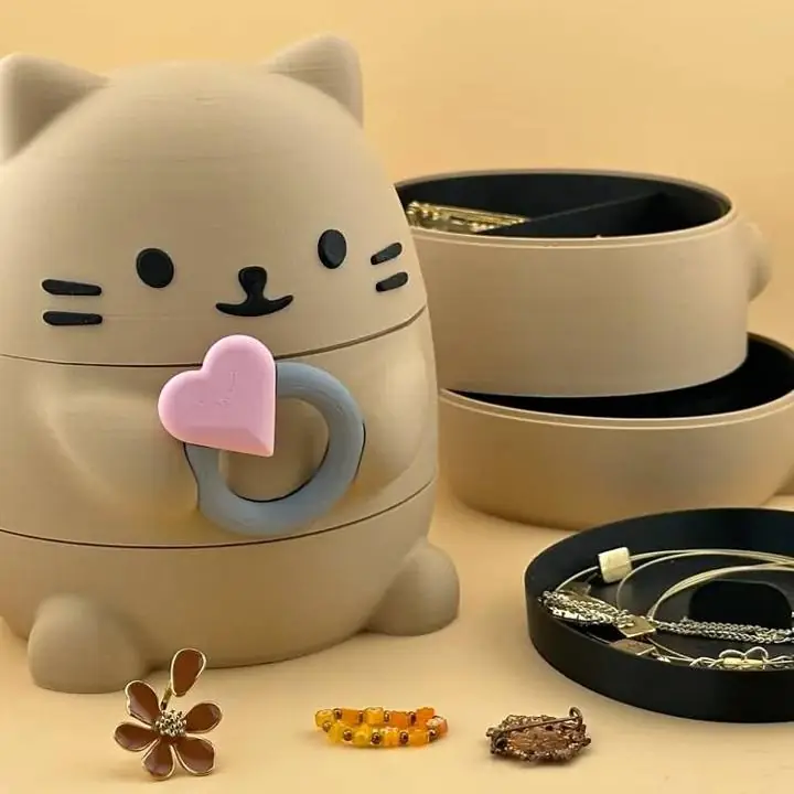 Joyero de Gatito KAWAII
