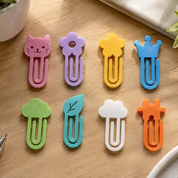Clips para hojas para apuntes y notas de estudio 6X$1,800 o 12x$3,000