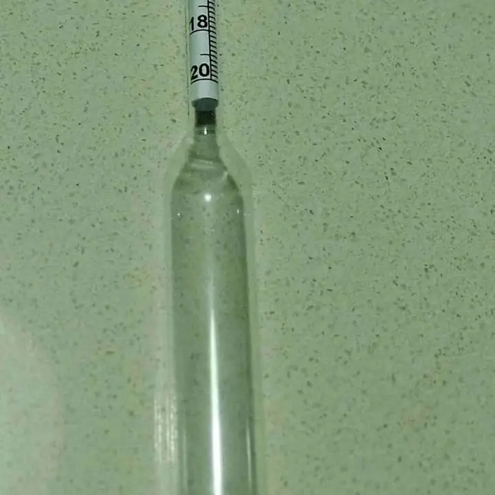 Aerómetro 0 a 20