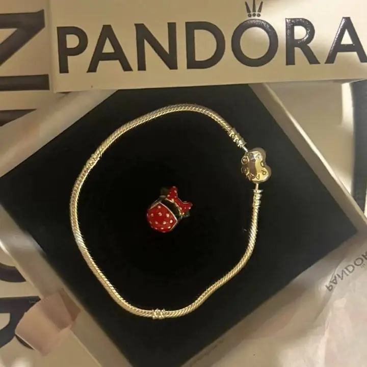 Pulsera + dije sin uso en su caja ! Ideal para regalar tamaño 18