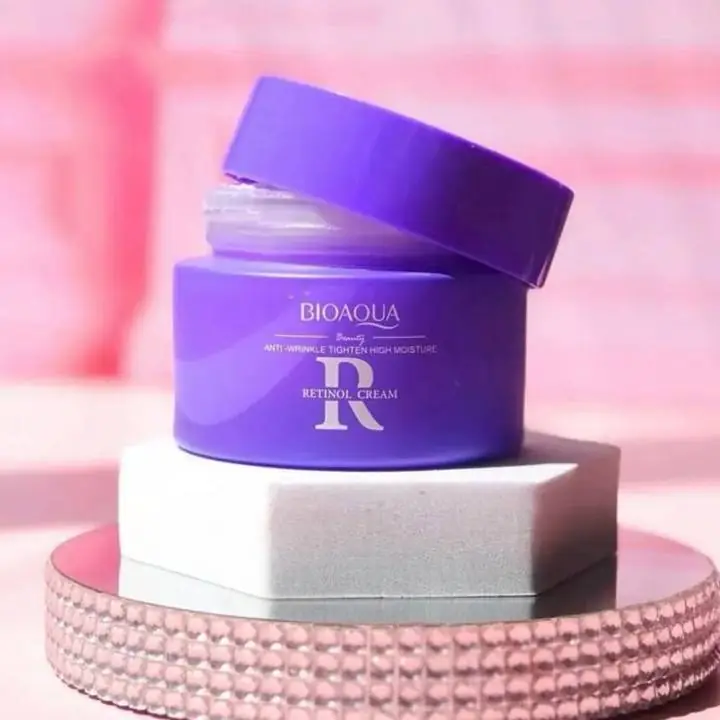Crema anti age anti arrugas con retinol + contorno de ojos ! Bio Aqua original