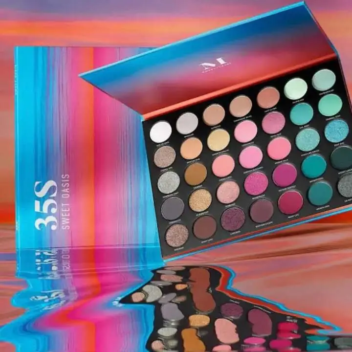 Paleta profesional Morphe + paleta de rubores y contorno de regalo !