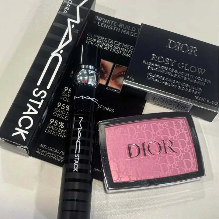 Rimel stack Mac + rubor de Dior