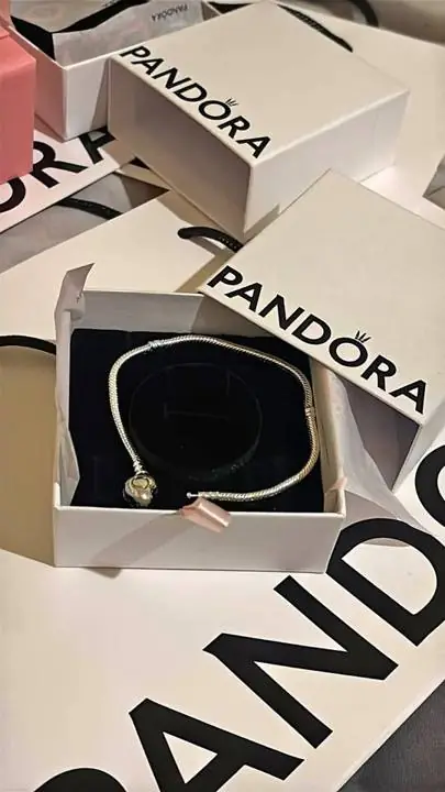 Pulsera moment Pandora corazón ! Plata 925 sellada !