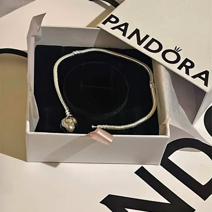 Pulsera 18 cm corazón moment sin uso única se entrega en su caja y bolsa!