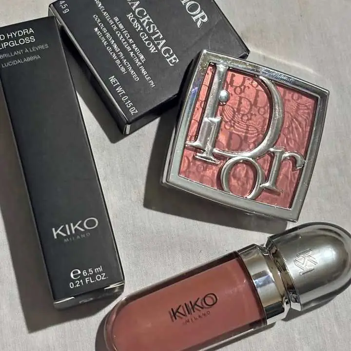 Rubor Dior 012 + gloss original kiko envíos o entregas personales