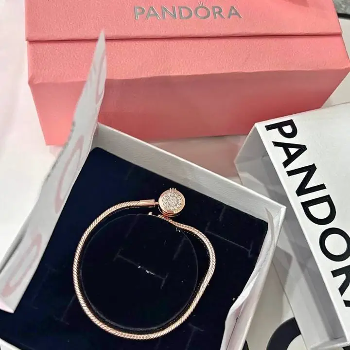 Pulsera de plata 925 rose selladas !