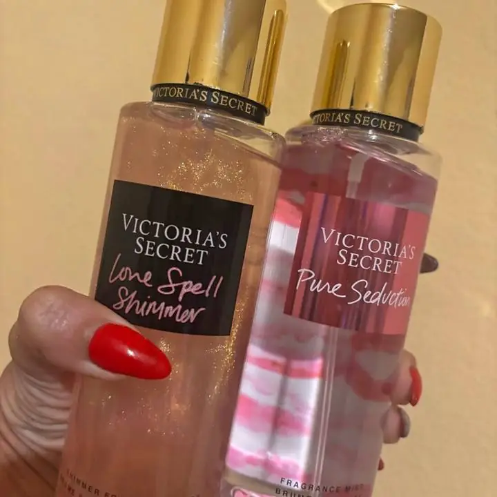 Box de shimmer + perfume victorias Secret !