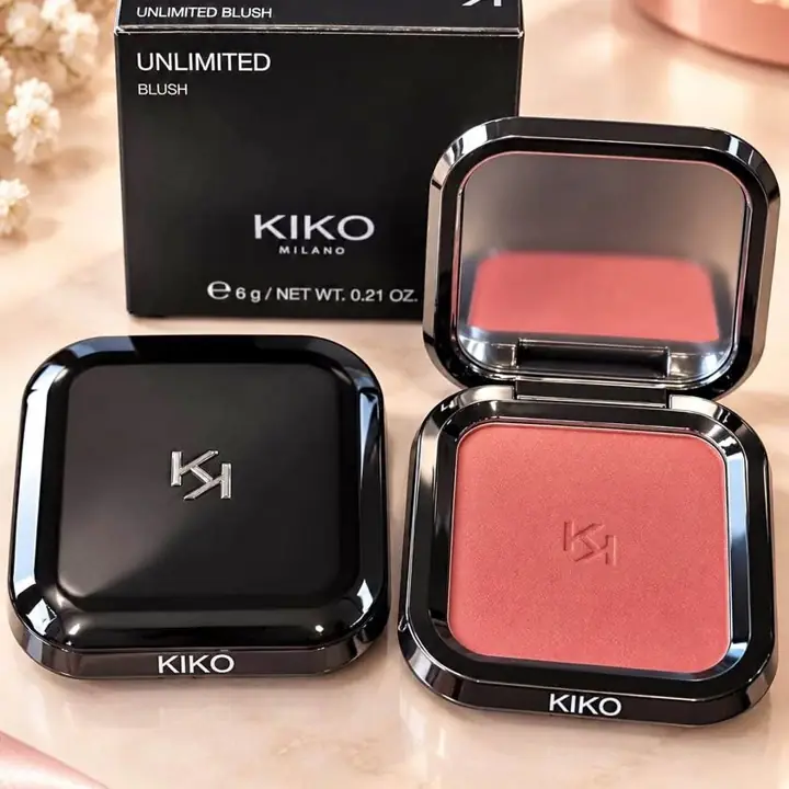 Rubor iluminador dos en uno color a elección + gloss. Elección kiko envíos o entregas personales