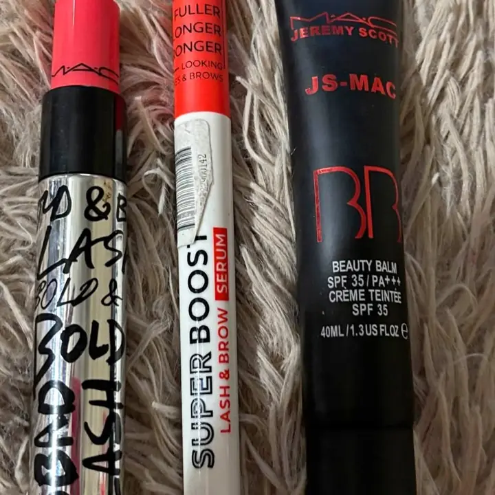 Rimel large effect + base mate bb cream + serum re fortalece las Pestañas