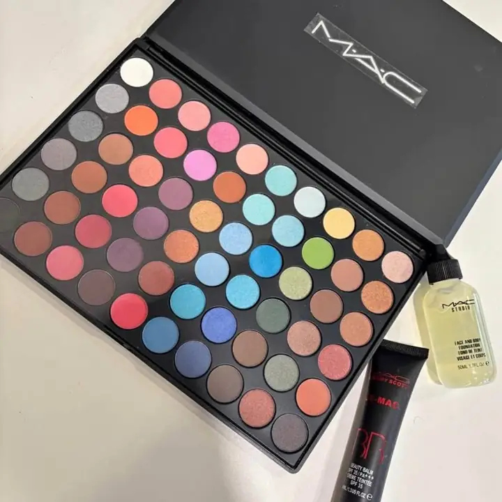 Paleta profesional 60 tonos + base mate bb cream + serum