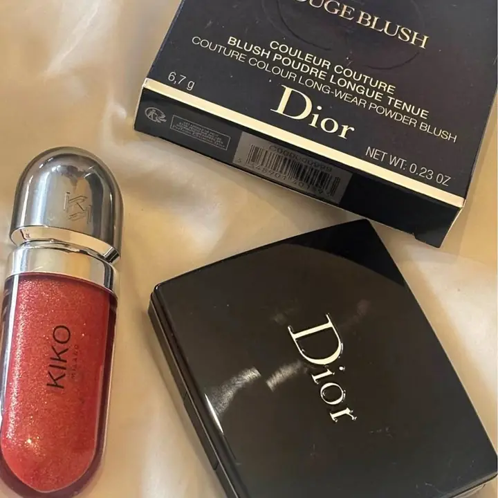 Rubor Dior + labial mate Dior + gloss de kiko ! Último set en stock