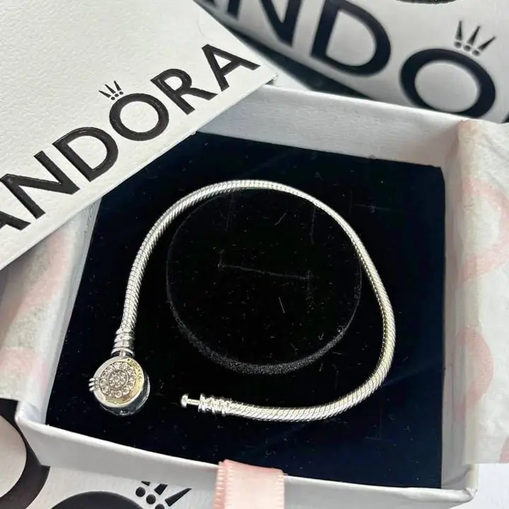 Pulsera plata 925 sellada en sus estuche