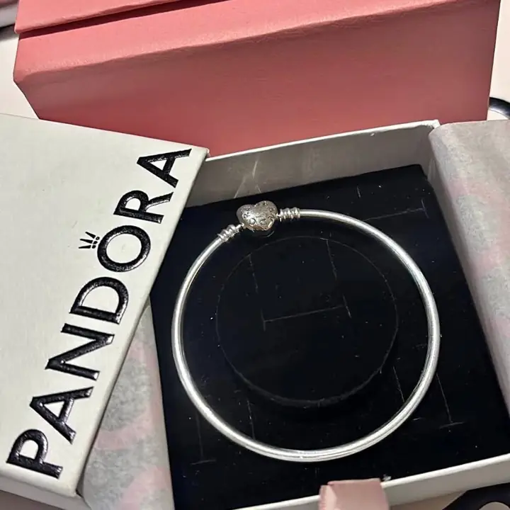 Pulsera Pandora moment corazón plata 925 sellada ! Sello ale caja y bolsa única nueva sin uso