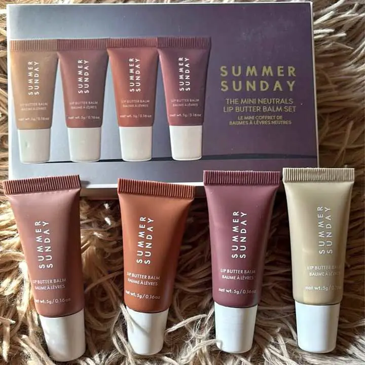 Set de labial natural x 4 unidad ! Nueva temporada