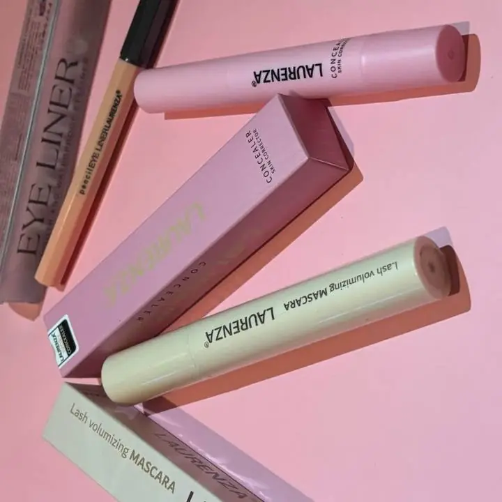 Rimel large effect + delineador fibra indeleble + corrector laurenza! EEUU Hipoalergenico