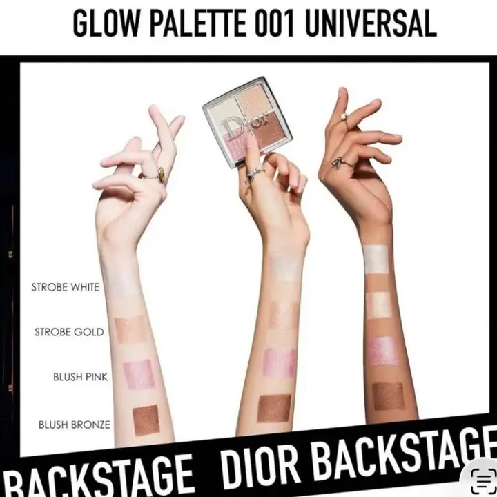 Paleta de iluminador 001 + base glow Forever clara