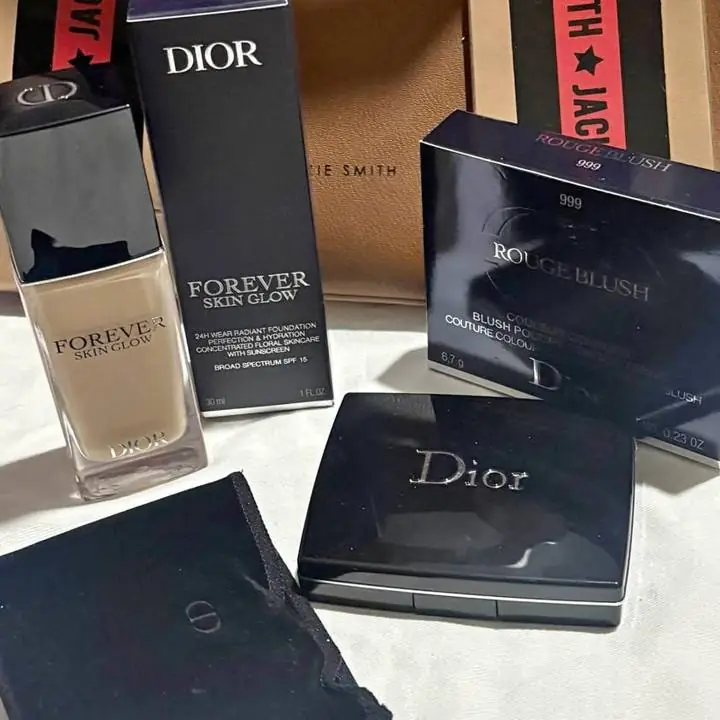 Base Forever Dior súper cubritiva + paleta de rubor 999!